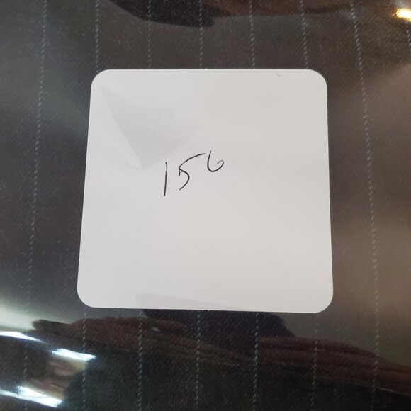 Boden Wool Skirt Women’s 14L Brown w/Blue Pin Stripes Faux Pocket Classic Preppy - Picture 15 of 15